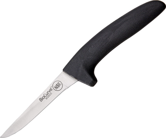 Chicago Cutlery BioCurve Black Stainless Fixed Blade Boning Knife BG60S