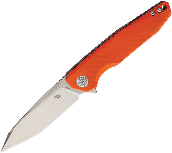 CH KNIFE Linerlock Orange G10 Folding D2 Tool Steel Tanto Pocket Knife 3004OR