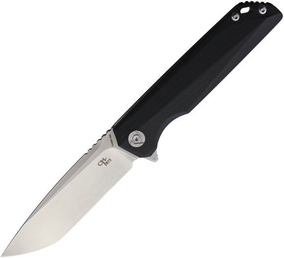 CH KNIFE Linerlock Black G10 Handle Folding Knife 3507B