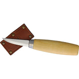Casstrom Classic Wood Carving Birch Wood Carbon Steel Fixed Blade Knife 15006