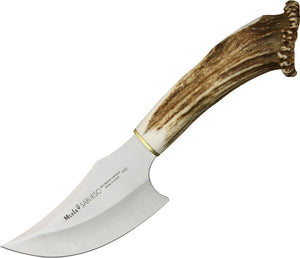 Muela Sabueso Stag Handle 9" Skinner 440C Fixed Knife w/ Belt Sheath CISABUESO