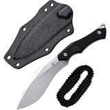 Civivi Vaquita II Black G10 Nitro-V Mini Kukri Fixed Blade Neck Knife 047C1
