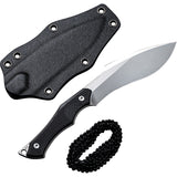 Civivi Vaquita II Black G10 Nitro-V Mini Kukri Fixed Blade Neck Knife 047C1