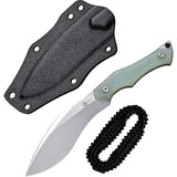 Civivi Vaquita II Jade G10 Nitro-V Mini Kukri Fixed Blade Neck Knife 047C2
