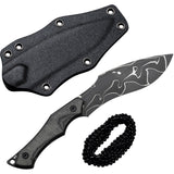 Civivi Vaquita II Black Micarta Damascus Mini Fixed Blade Neck Knife 047CDS1