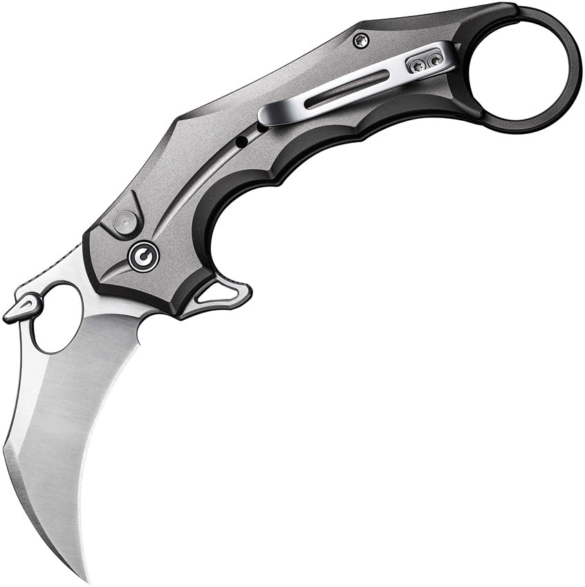 CIVIVI Incisor II Button Lock Knife Aluminum Handle Nitro-V Blade