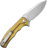 Civivi Mini Praxis Linerlock Ultem Folding Satin D2 Steel Pocket Knife 18026C4