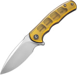 Civivi Mini Praxis Linerlock Ultem Folding Satin D2 Steel Pocket Knife 18026C4