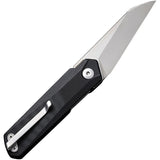 Civivi Ki-V Plus Pocket Knife Linerlock Black G10 Folding Nitro-V Blade 20005B1