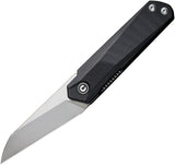 Civivi Ki-V Plus Pocket Knife Linerlock Black G10 Folding Nitro-V Blade 20005B1