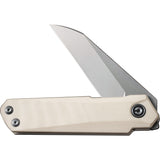Civivi Ki-V Plus Pocket Knife Linerlock White G10 Folding Nitro-V Blade 20005B2