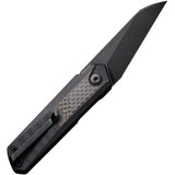 Civivi Ki-V Plus Pocket Knife Linerlock Black CF & G10 Folding Nitro-V 20005B3