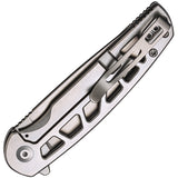 Civivi Perf Framelock Gray Stainless Steel Folding Nitro-V Pocket Knife 20006A - On Sale