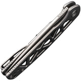 Civivi Perf Framelock Gray Stainless Steel Folding Nitro-V Pocket Knife 20006A - On Sale