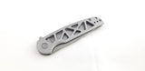 Civivi Perf Framelock Gray Stainless Steel Folding Nitro-V Pocket Knife 20006A - On Sale