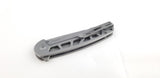 Civivi Perf Framelock Gray Stainless Steel Folding Nitro-V Pocket Knife 20006A - On Sale