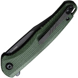 Civivi Mini Sandbar Pocket Knife Linerlock Green Micarta Folding Nitro-V 200113