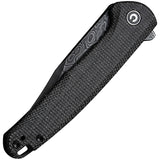 Civivi Mini Sandbar Pocket Knife Linerlock Micarta Folding Damascus 20011DS1