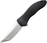 Civivi Synergy3 Linerlock Black G10 Folding Nitro-V Tanto Pocket Knife 20075B1