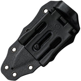 Civivi Propugnator Polished Ultem D2 Steel Fixed Blade Knife w/ Sheath 230023