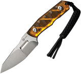 Civivi Propugnator Polished Ultem D2 Steel Fixed Blade Knife w/ Sheath 230023