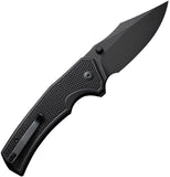 Civivi Vexillum Linerlock Black G10 Folding Nitro-V Clip Pt Pocket Knife 23003D1