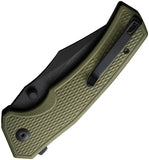 Civivi Vexillum Linerlock OD Green G10 Folding Nitro-V Pocket Knife 23003D2
