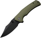 Civivi Vexillum Linerlock OD Green G10 Folding Nitro-V Pocket Knife 23003D2