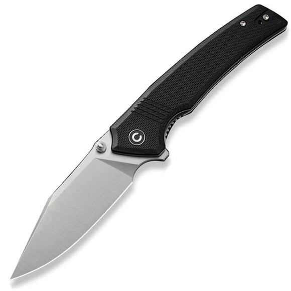 Civivi Tranquil Linerlock Black G10 Folding 14C28N Clip Pt Pocket Knife 230271