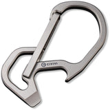 Civivi Click Carabiner Gray Titanium a01a