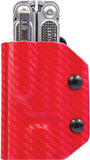 Clip & Carry Red Leatherman Free P4 Multi-Tool Models Sheath 026
