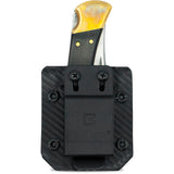 Clip & Carry Black Kydex Buck 110 & 112 Models Belt Sheath 110BLKCF