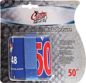 Camillus Cuda Fishing Water & Tear Resistant 50" Fish Tape Measure 18134