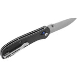 Camillus Rovax Cuda Lock Black GFN Folding Stainless Steel Pocket Knife 19618