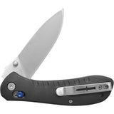 Camillus Rovax Cuda Lock Black GFN Folding Stainless Steel Pocket Knife 19618