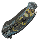 Rite Edge Scorpion Warrior Linerlock A/O ABS Folding Pocket Knife 300545YB