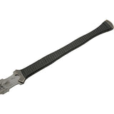 Shadow Spear Sword Black Leather Wrapped Manganese Blade w/ Belt Sheath 926983