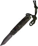 Colonial Automatic Ranger Knife Button Lock Camo Stainless Steel Tanto Blade 116
