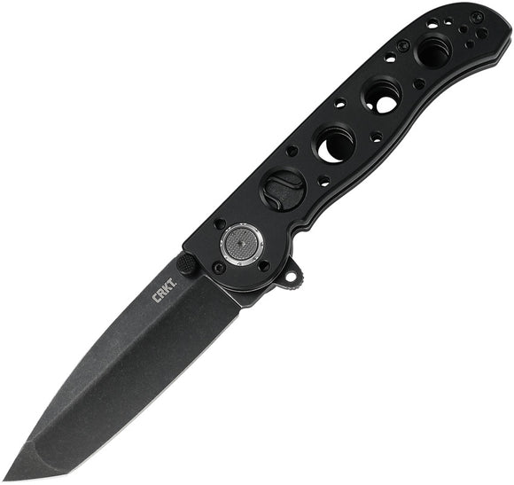CRKT Black Tanto Deadbolt A/O Assisted Open Folding Knife 02db