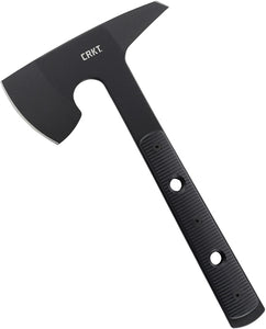 CRKT 12" Rune SK5 Carbon Steel Axe Head Black GRN Handle Ax + Belt Sheath 2737