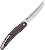 CRKT Ancestor Linerlock Brown & Black G10 Folding D2 Steel Pocket Knife 5930
