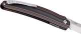 CRKT Ancestor Linerlock Brown & Black G10 Folding D2 Steel Pocket Knife 5930