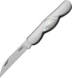 CRKT Mother of Pearl DAEDALUS Folding SLIP JOINT Knife - 6405