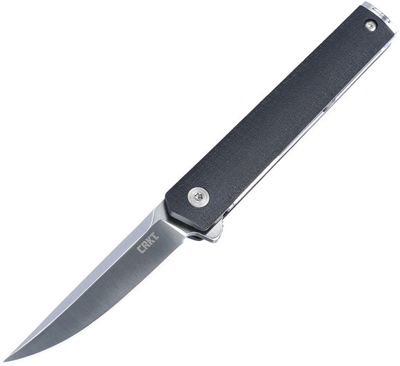 CRKT CEO Compact Linerlock Black GRN Folding 1.4116 Stainless Pocket Knife 7095KX