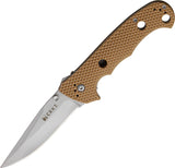 CRKT Hammond Desert Cruiser Folding Knife Tan Standard Edge 7904DI