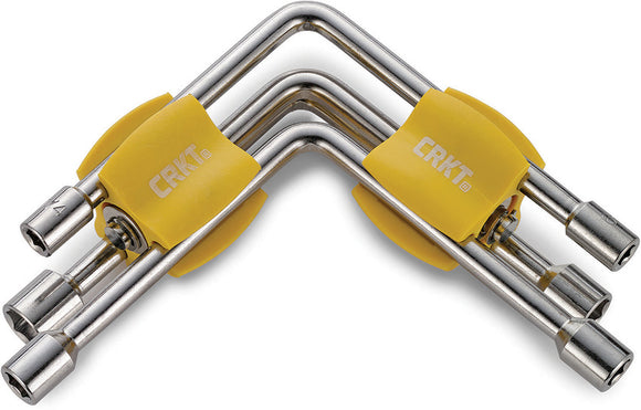 CRKT Twist And Fix Socket Set Yellow GRN Tool 9904