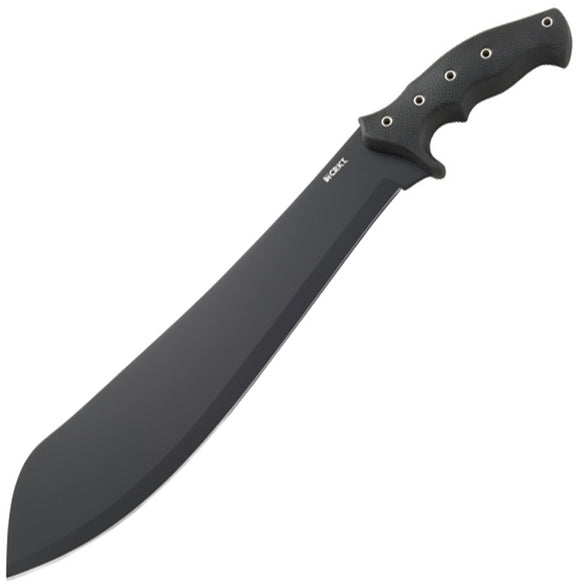 Columbia River CRKT Black Halfachance Machete Parang Knife + Sheath K920KKP