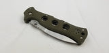 Cold Steel Gunsite Counter Point OD Green AUS-10A Folding Knife 10abv1