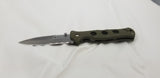 Cold Steel Gunsite Counter Point OD Green AUS-10A Folding Knife 10abv1