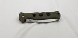 Cold Steel Gunsite Counter Point OD Green AUS-10A Folding Knife 10abv1